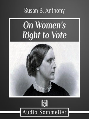 cover image of On Women's Right to Vote
